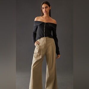 Anthropologie Maeve Off Shoulder Top